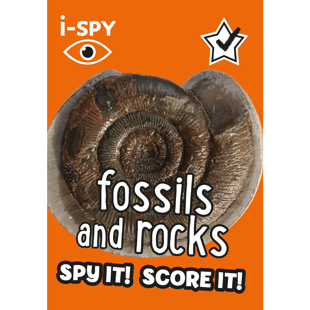 i-Spy Fossils and Rocks - Spy It! Score It! (P/B)