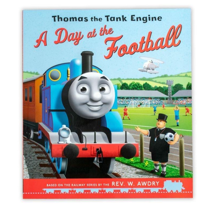 TT Picture Book: A Day at the Football for Thomas the Tank Engine (E.O.L.) - SAVE 10% !!