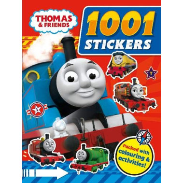 TT Thomas 1001 Stickers (Packed with Colouring & Activities!) (P/B)