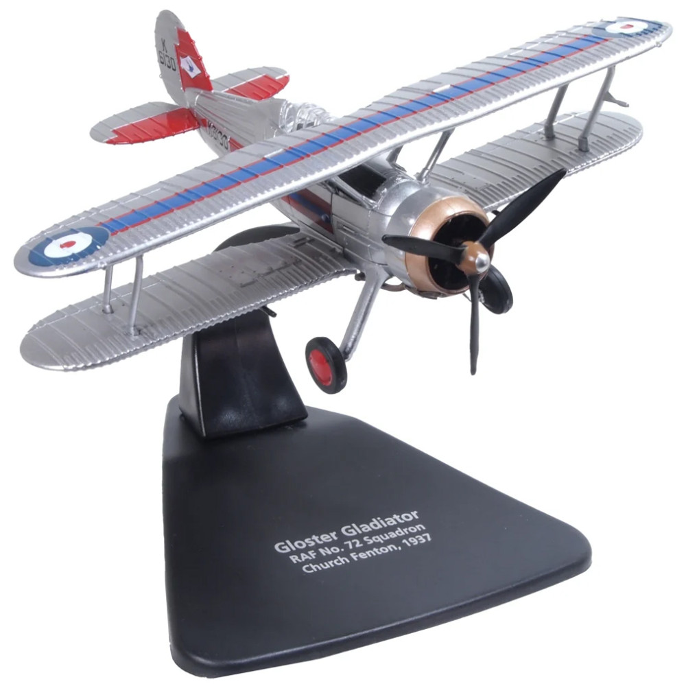 Gloster Gladiator - RAF No.72 Sqn Church Fenton 1937 (1:72) (Oxford Aviation)