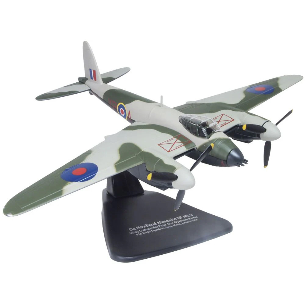 D H Mosquito NF MkII - P.G.Wykeham-Barnes. RAF No.23 Sqn. Malta 1943 (1:72) (Oxford Aviation) (NEW)