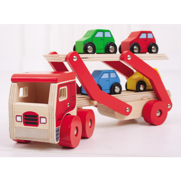 Bigjigs Transporter Lorry (290mm) (12 Mths+)
