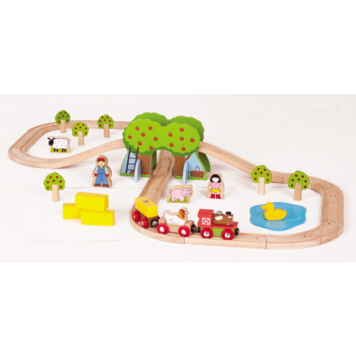 Bigjigs Farm - Farm Train Set