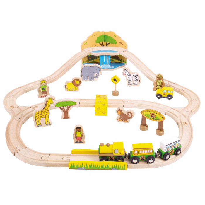 Bigjigs Safari Train Set