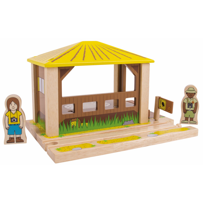 Bigjigs Safari Outpost (E.O.L.) - SAVE 15% !!