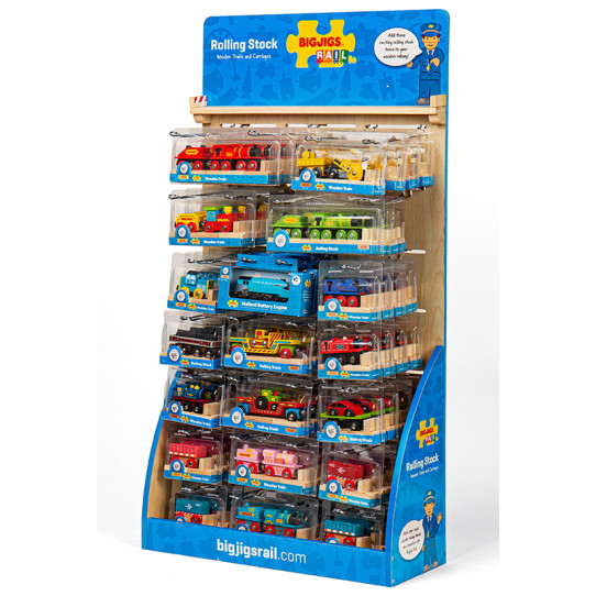 Bigjigs Rolling Stock Starter Pack (incl. 84 Vehicles) (Price & Contents subject to change)