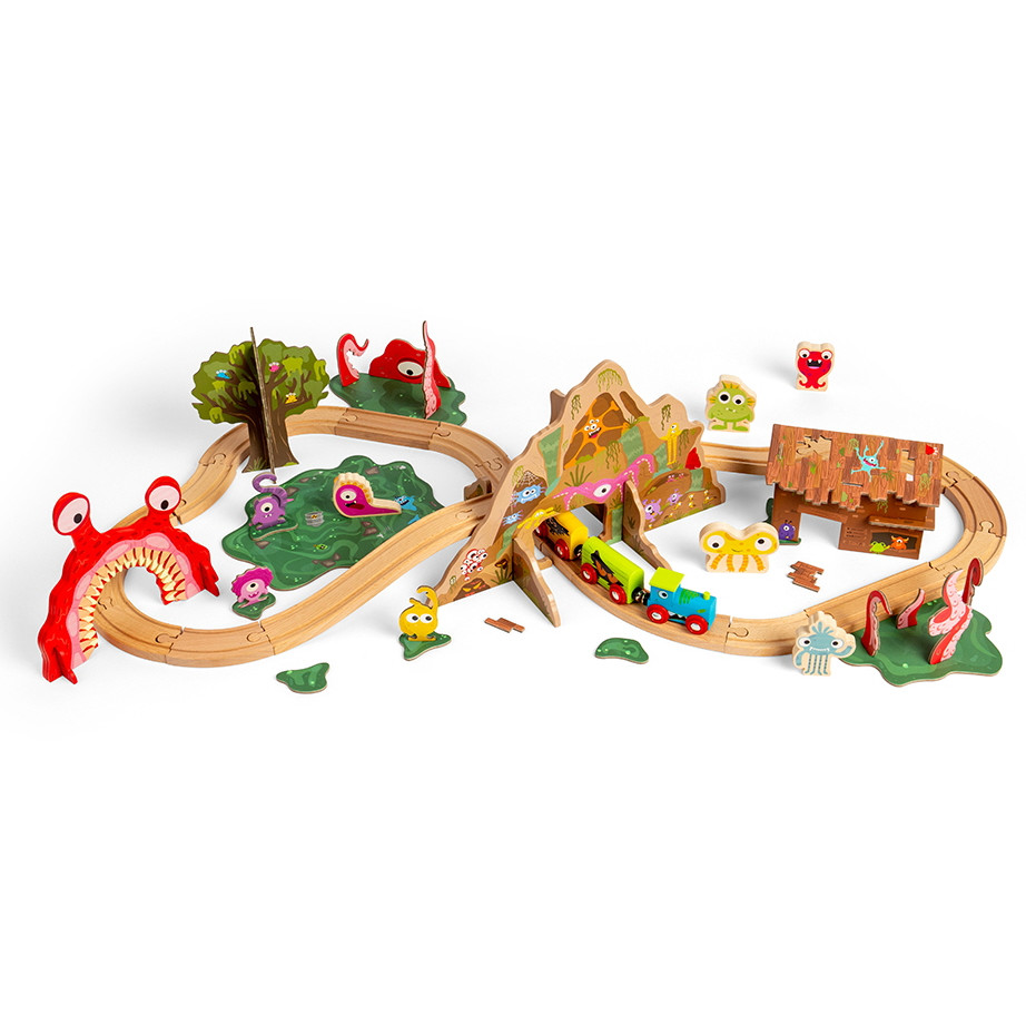 Bigjigs Monster Train Set