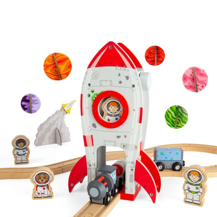 Bigjigs Space Rocket Ship (NEW)
