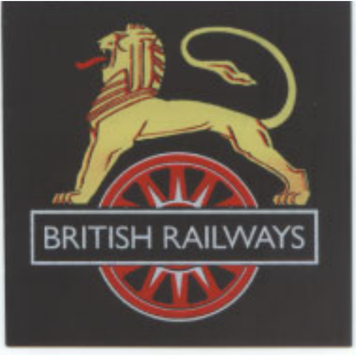 (HIDDEN) Enamel Fridge Magnet: British Railways Lion & Wheel Crest