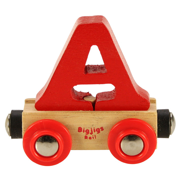 Bigjigs Rail Name Letter A