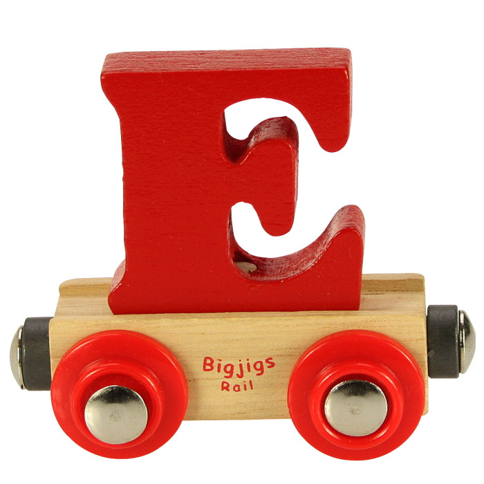 Bigjigs Rail Name Letter E