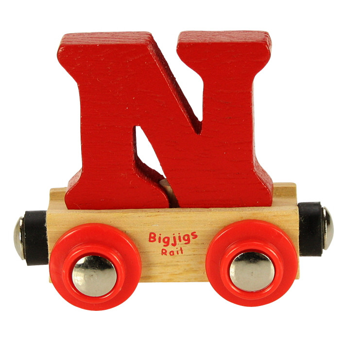 Bigjigs Rail Name Letter N
