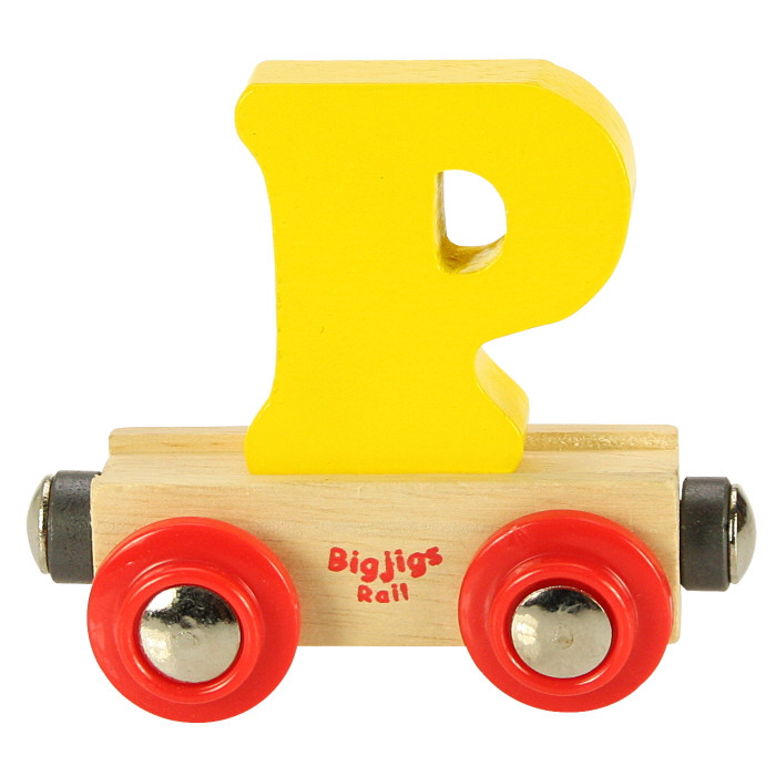 Bigjigs Rail Name Letter P