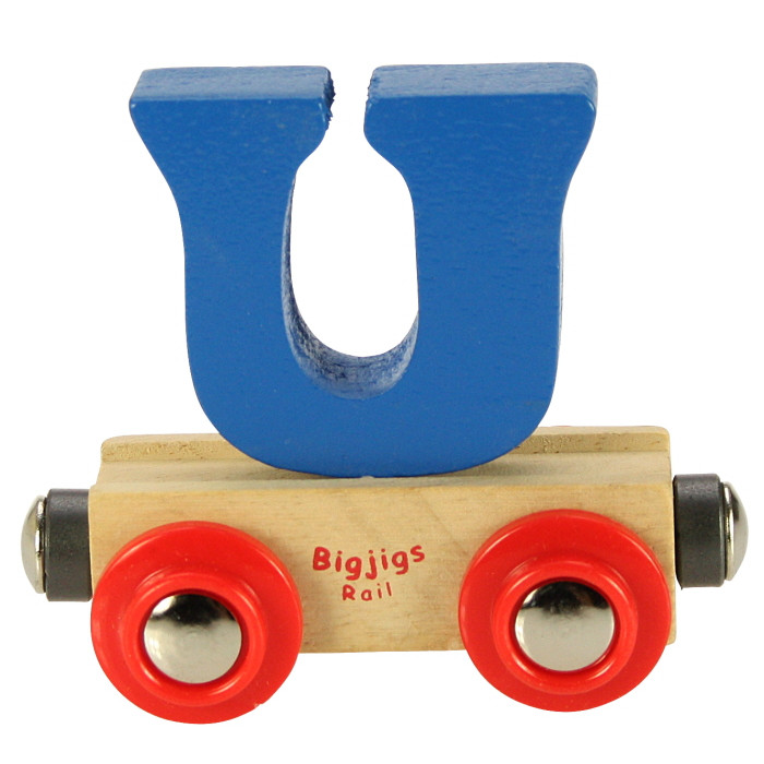 Bigjigs Rail Name Letter U