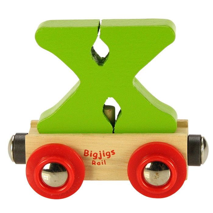 Bigjigs Rail Name Letter X