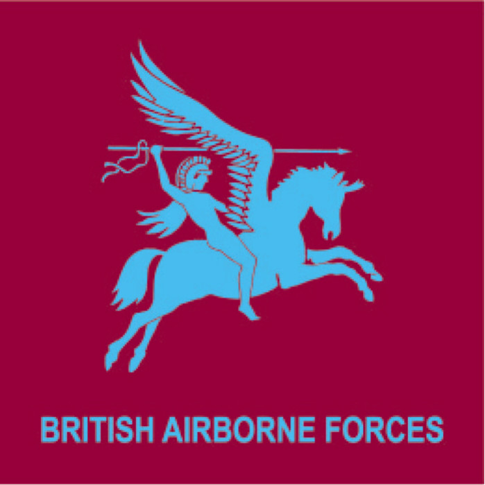 Enamel Fridge Magnet: British Airborne Forces