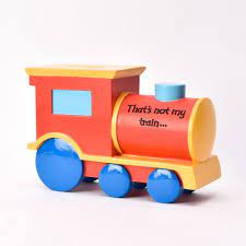 That's Not My Train Shaped Resin Money Box (E.O.L.) - SAVE 10% !!