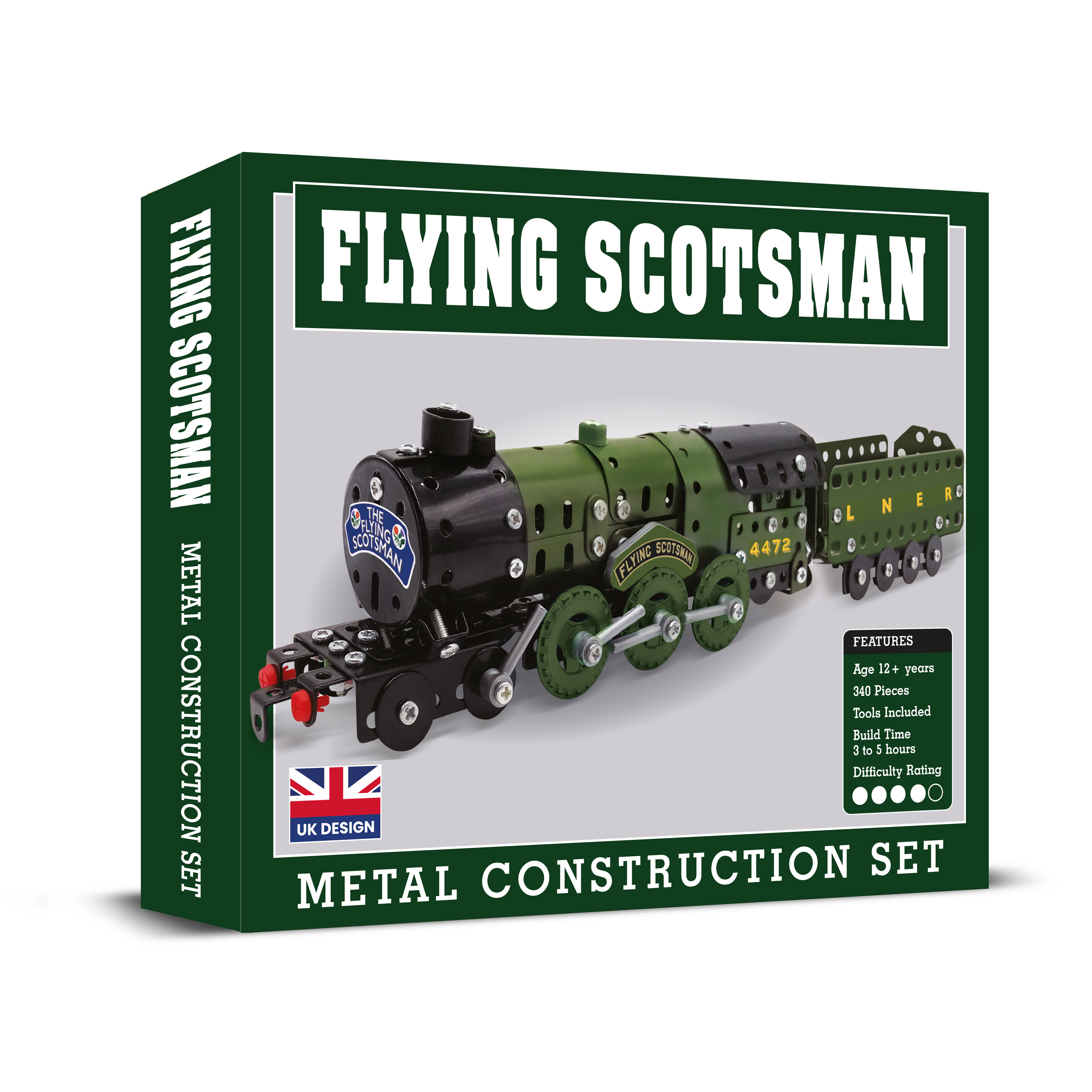 Flying Scotsman Metal Construction Set (340 Pces) (12+ YRS)