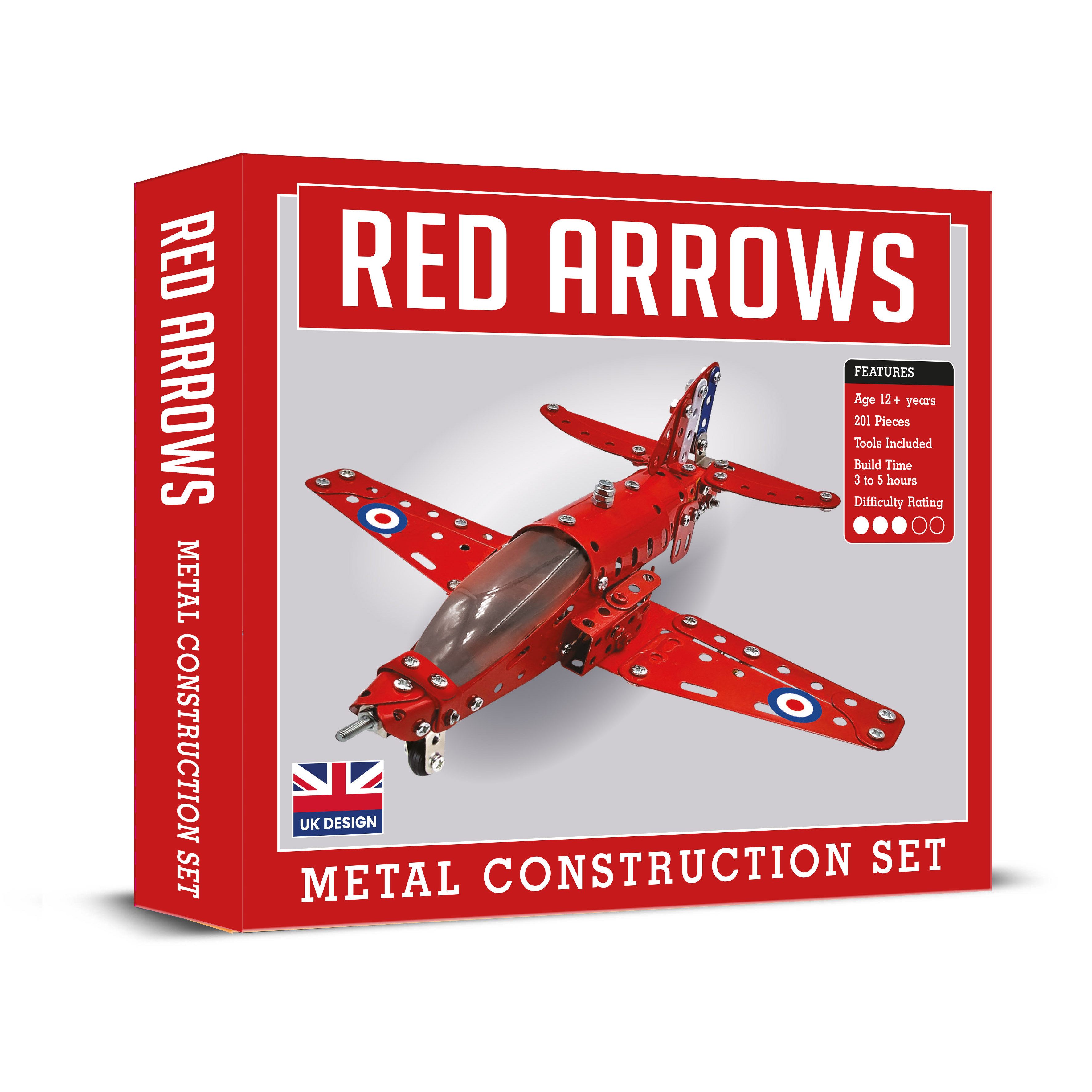 Red Arrows Metal Construction Set (201 Pces) (12+ YRS)