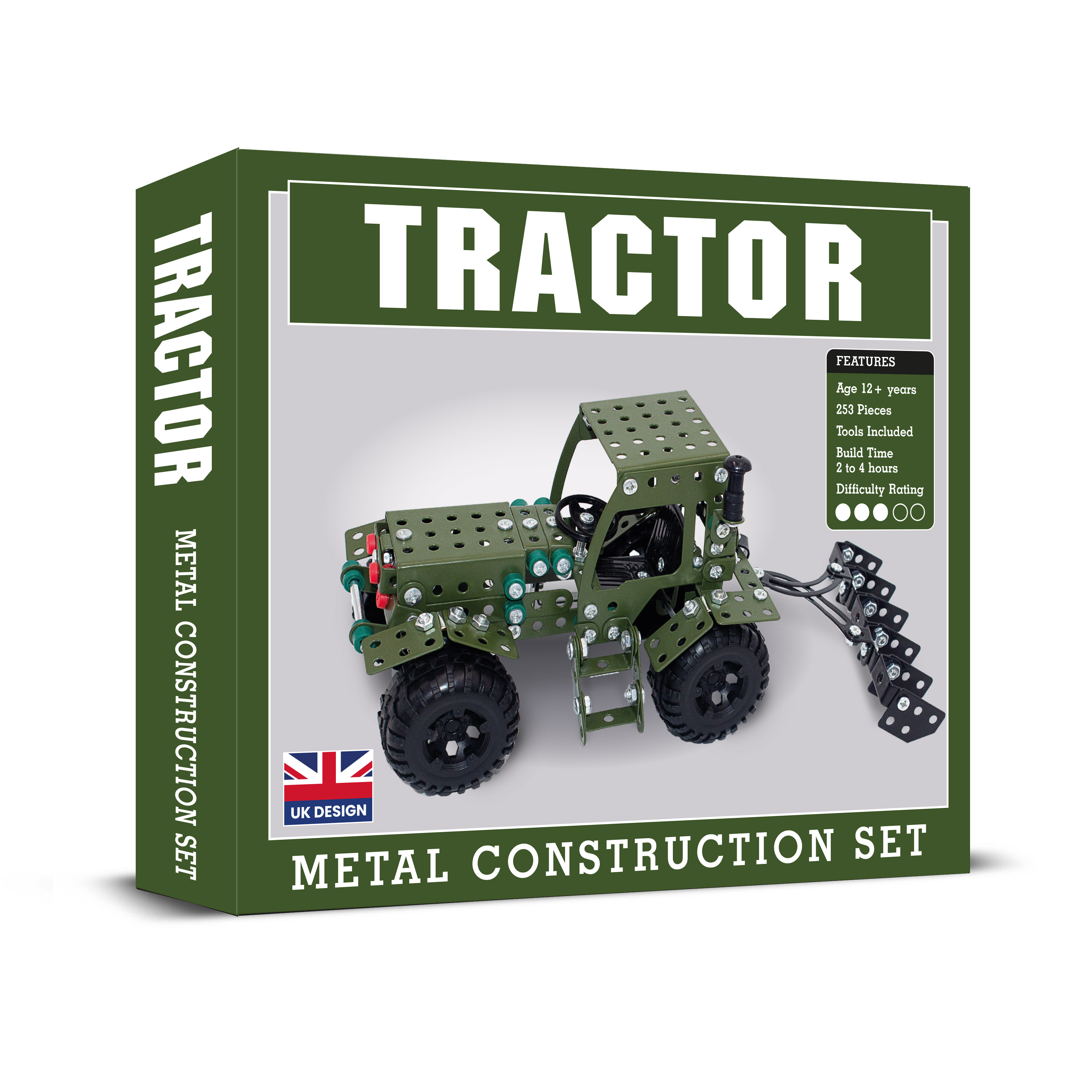 Tractor Metal Construction Set (295 Pces) (12+ YRS)