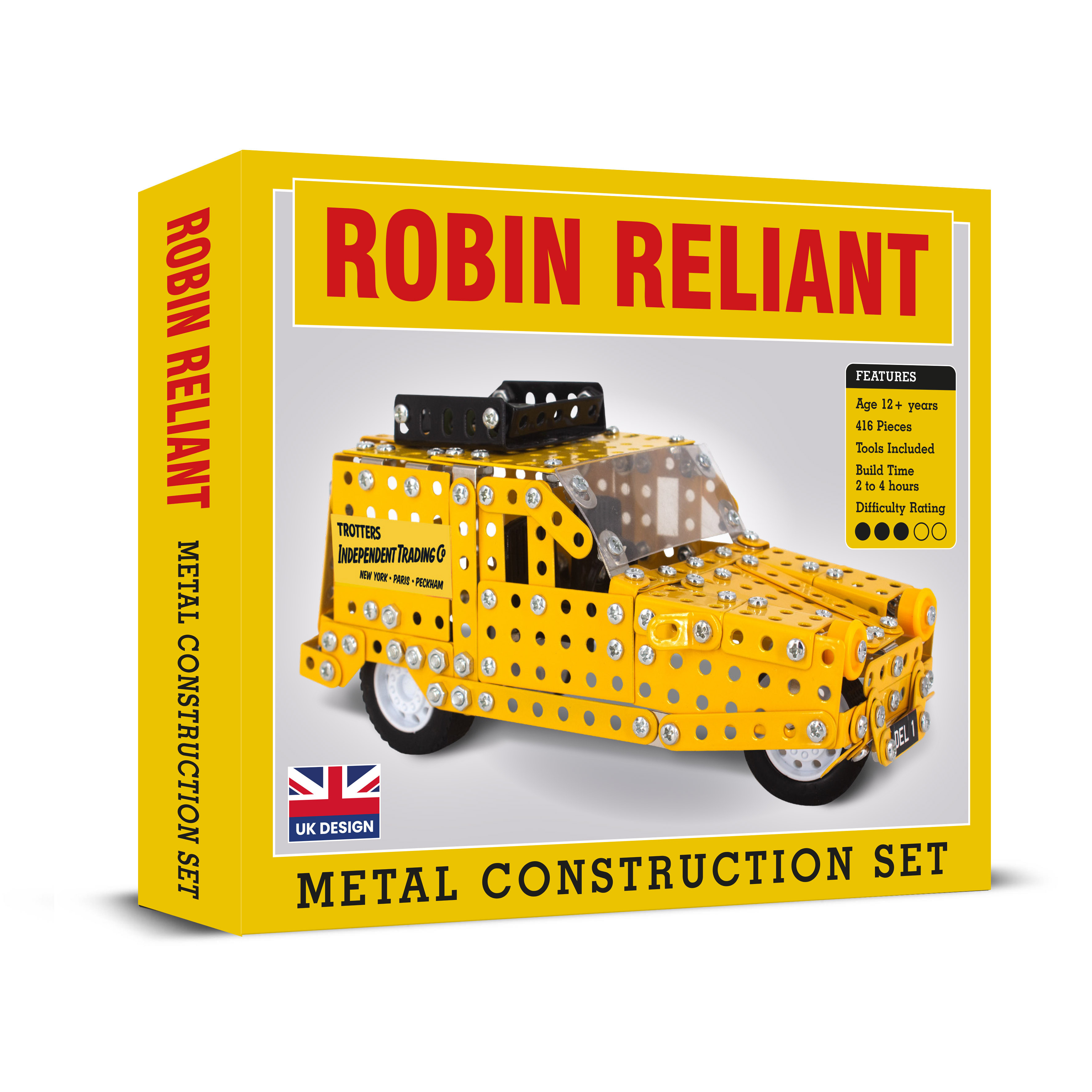 Reliant Regal Van Metal Construction Set (417 Pces) (12+ YRS) (E.O.L.) - SAVE 10% !!