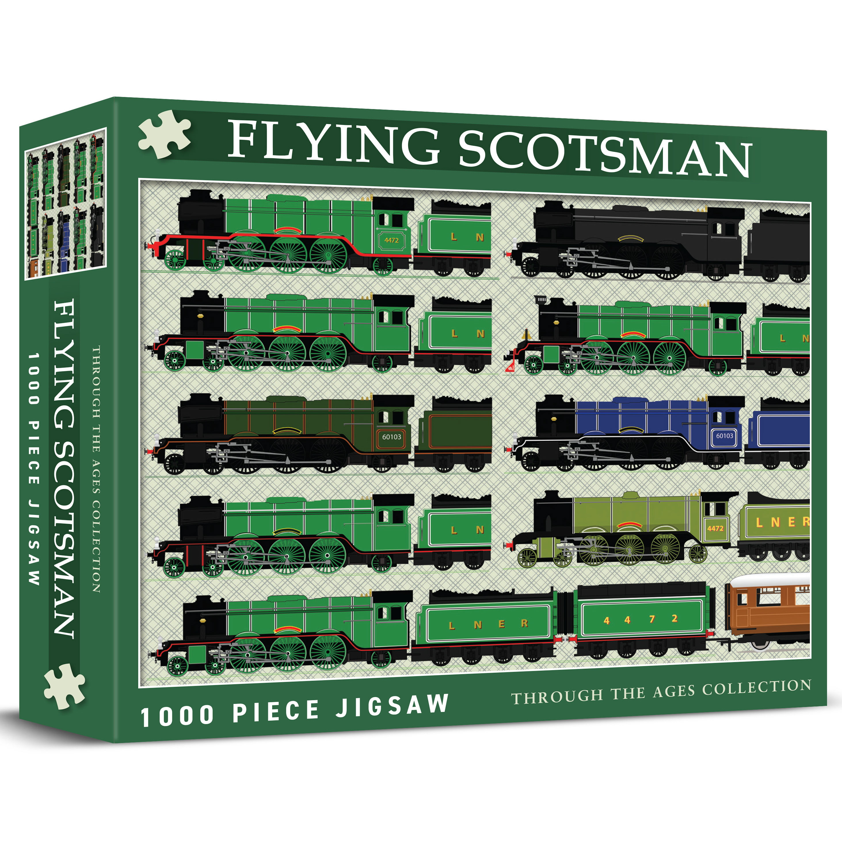 Jigsaw: Flying Scotsman (Through The Ages Collection) (1000 Pce)
