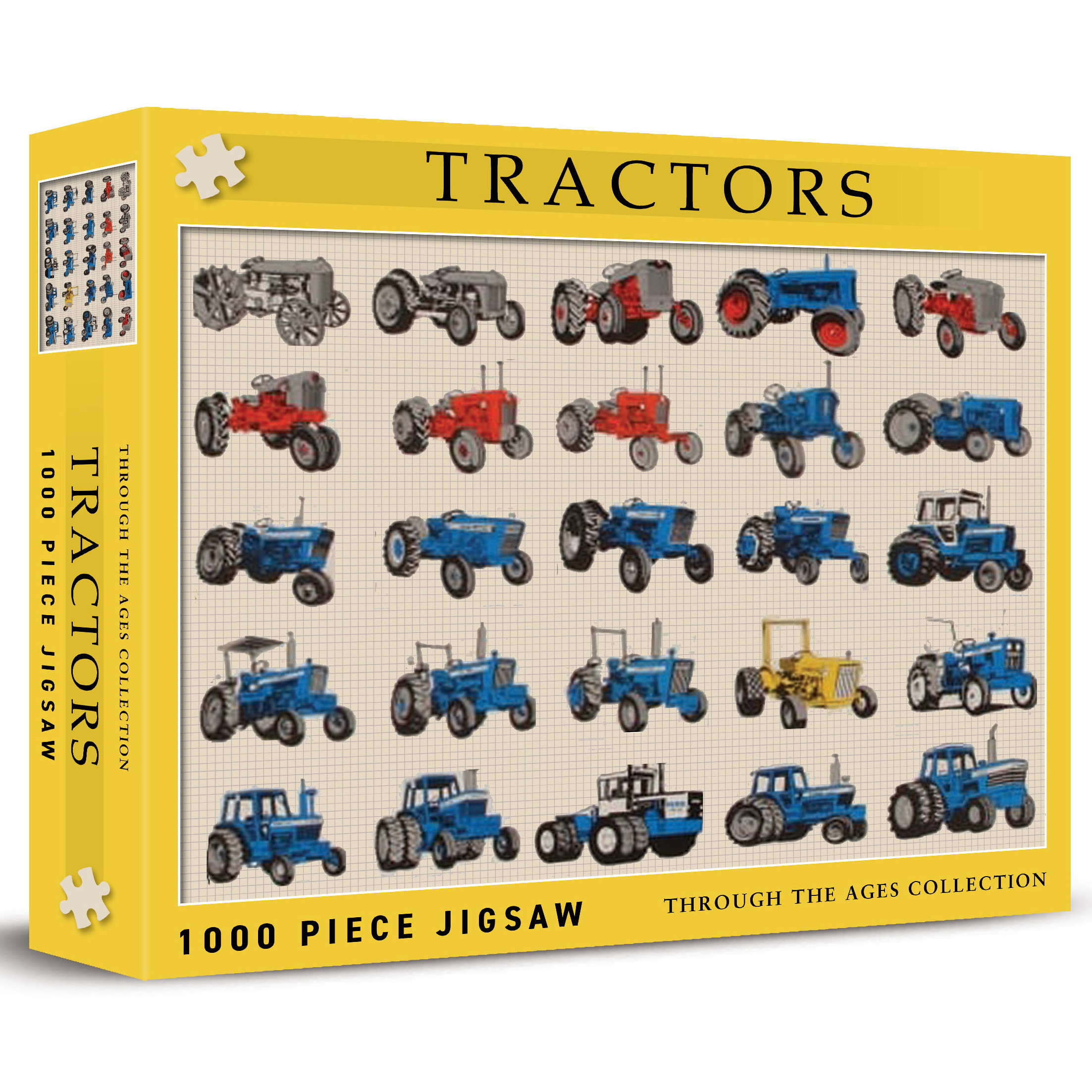 Jigsaw: Tractors (Through The Ages Collection) (1000 Pce)
