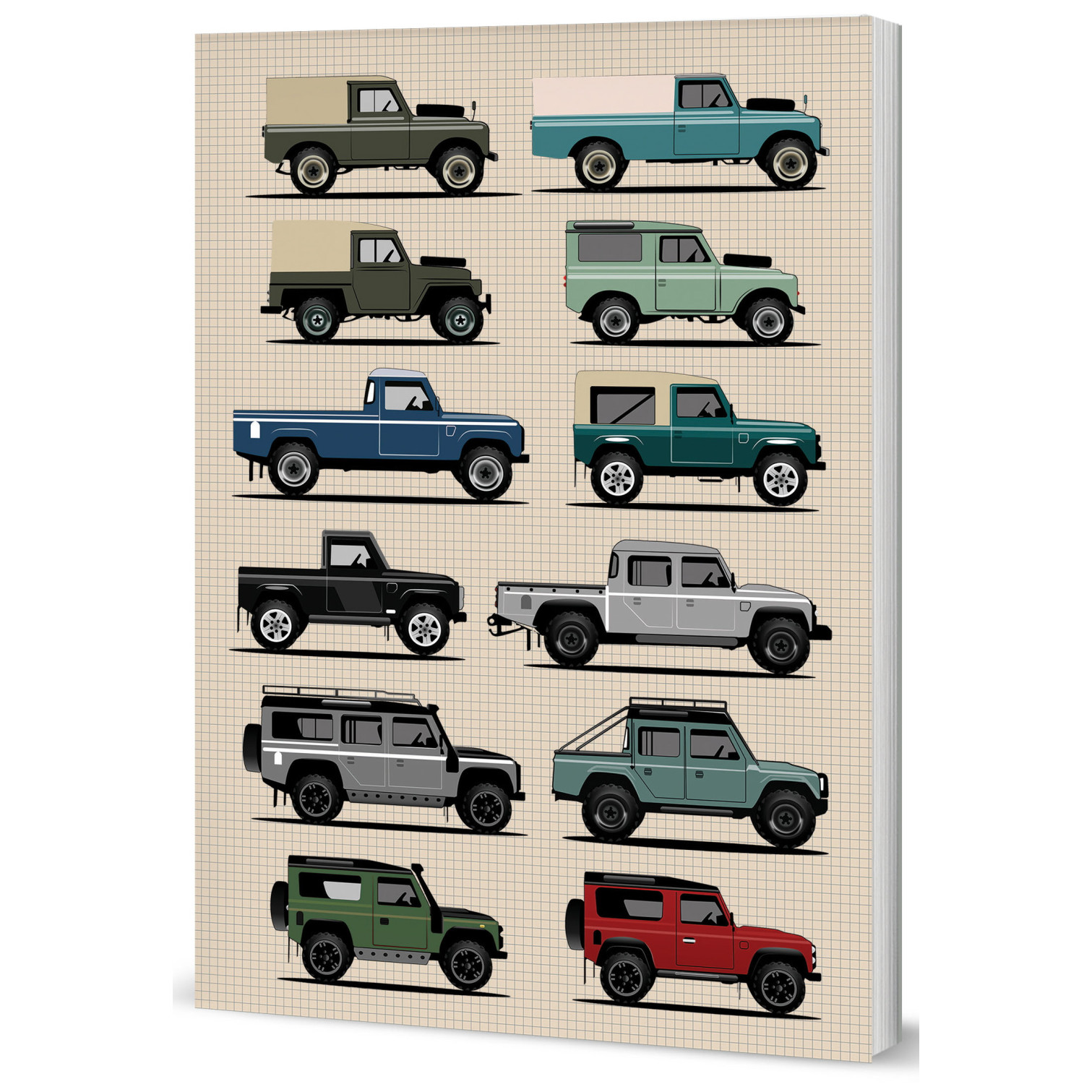 A5 Lined Journal - Land Rover (PB, 80 pages)