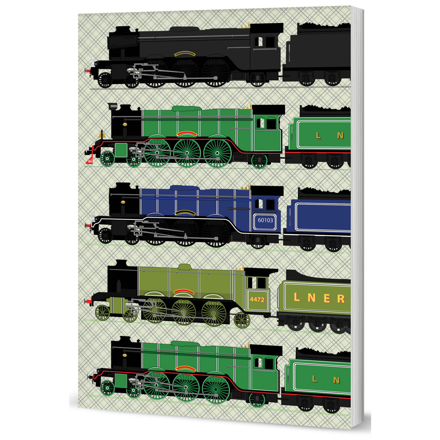 A5 Lined Journal - Flying Scotsman (PB, 80 pages)