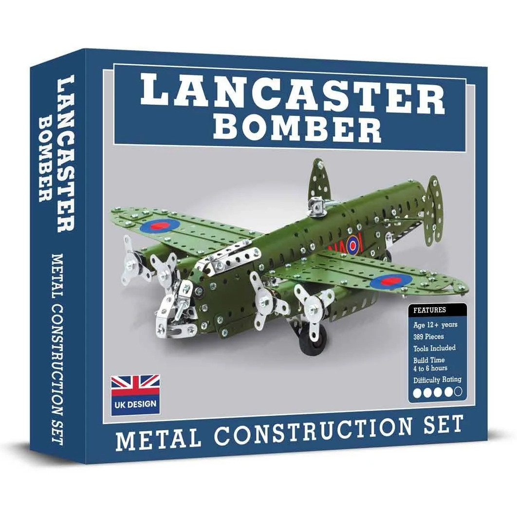 Lancaster Bomber Metal Construction Set (389 Pces) (12+ YRS)