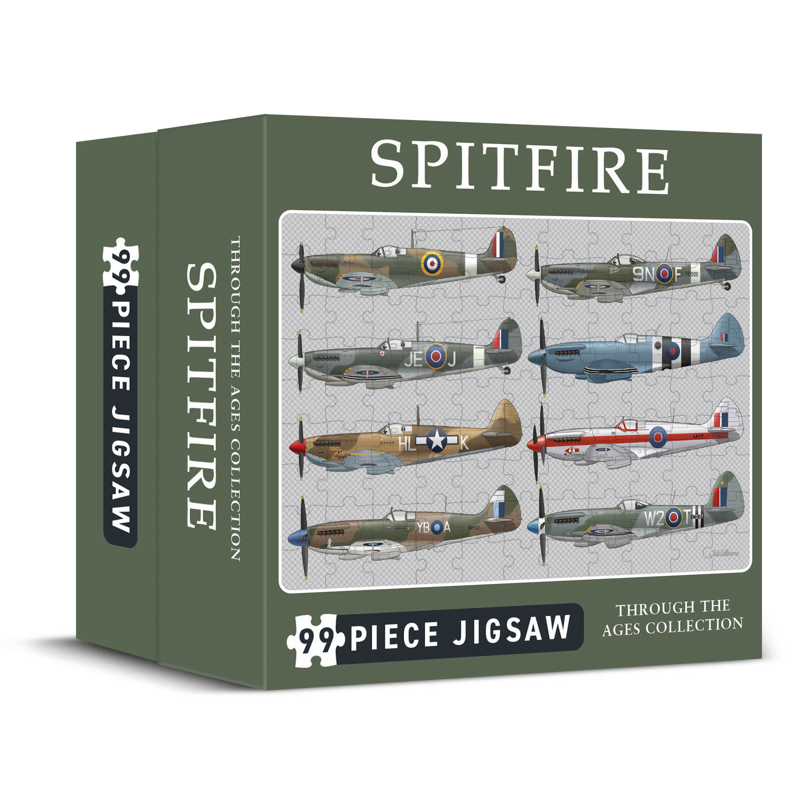 Jigsaw: Spitfire (Through The Ages Collection) (99 Pce) (NEW)