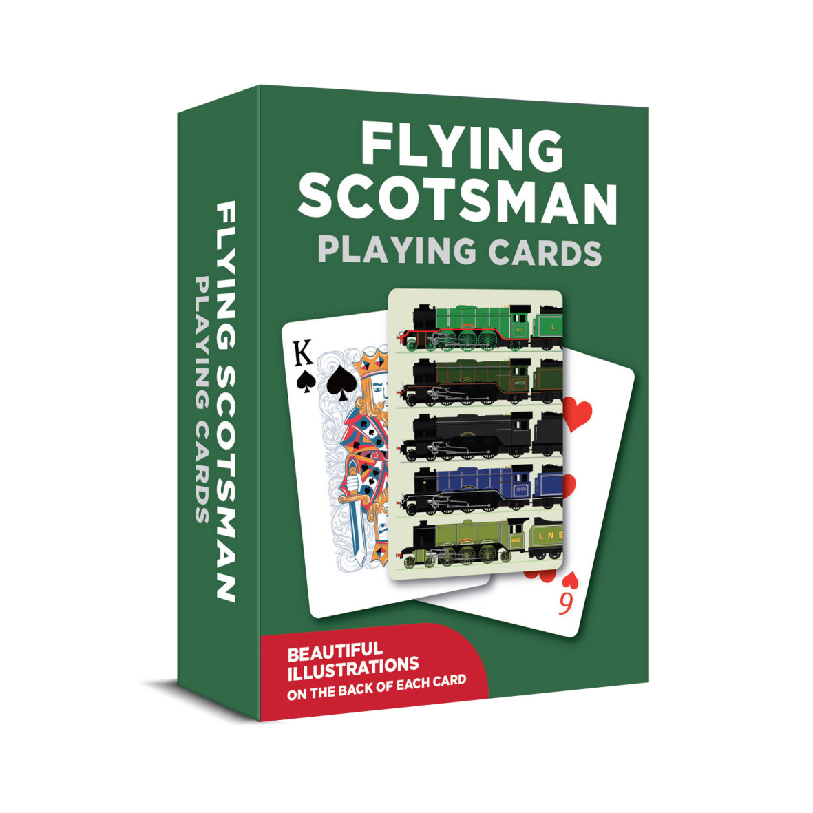 Playing Cards: Flying Scotsman (Through The Ages Collection) (NEW) (Due May)