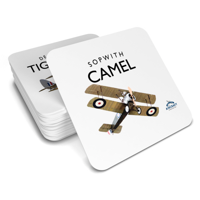 British Aircraft of WWI & WWII Coaster: Sopwith Camel