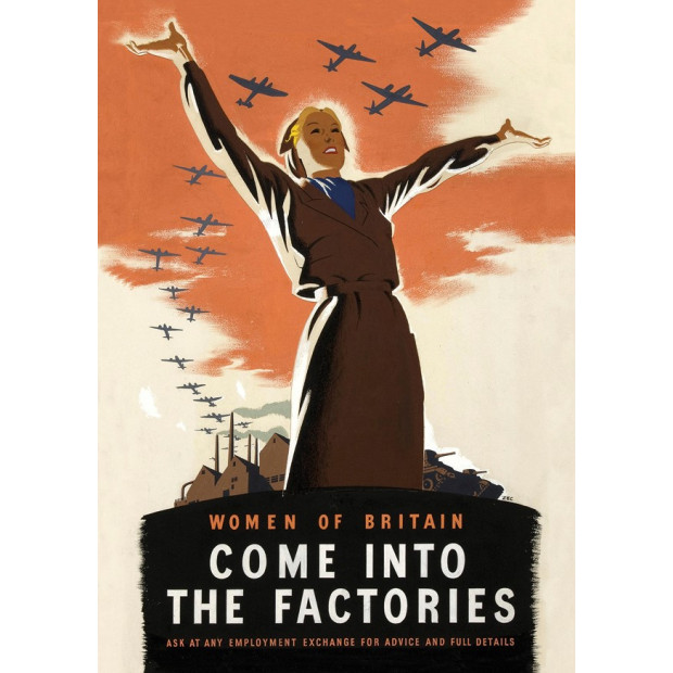 Poster (Spirit of Britain) - Come Into The Factories (E.O.L.) - SAVE 15% !!