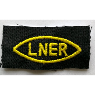 Embroidered Lapel Badge: L.N.E.R.