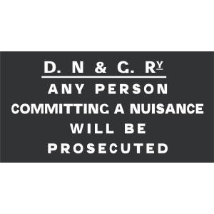 Replica E/S NRM: D.N.&G. Rly. - Nuisance