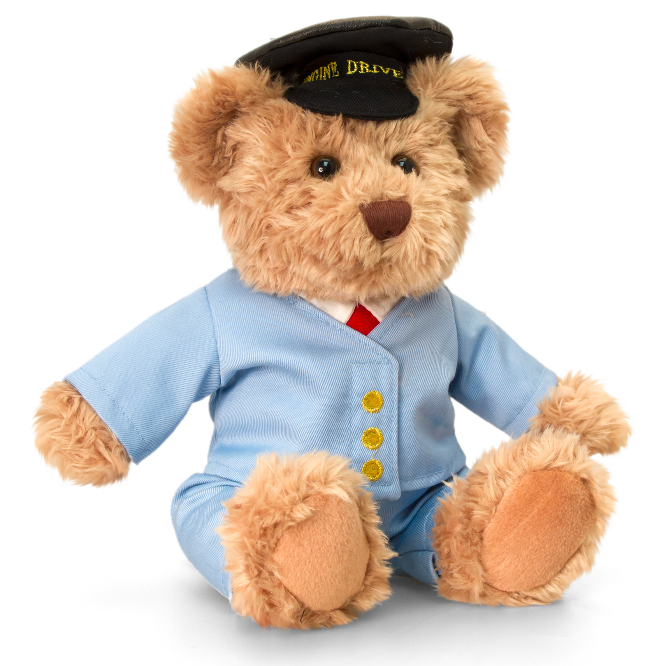 Keel Soft Toy: Edward the Engine Driver Bear 20cm (full uniform)