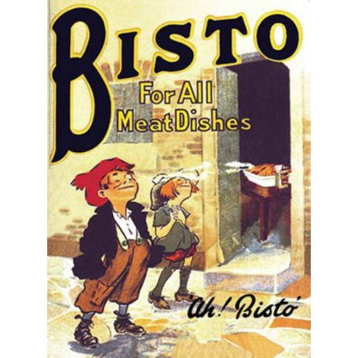 Metal Fridge Magnet (FH): Bisto