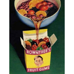 Metal Fridge Magnet (FH): Rowntree's Fruit Gums