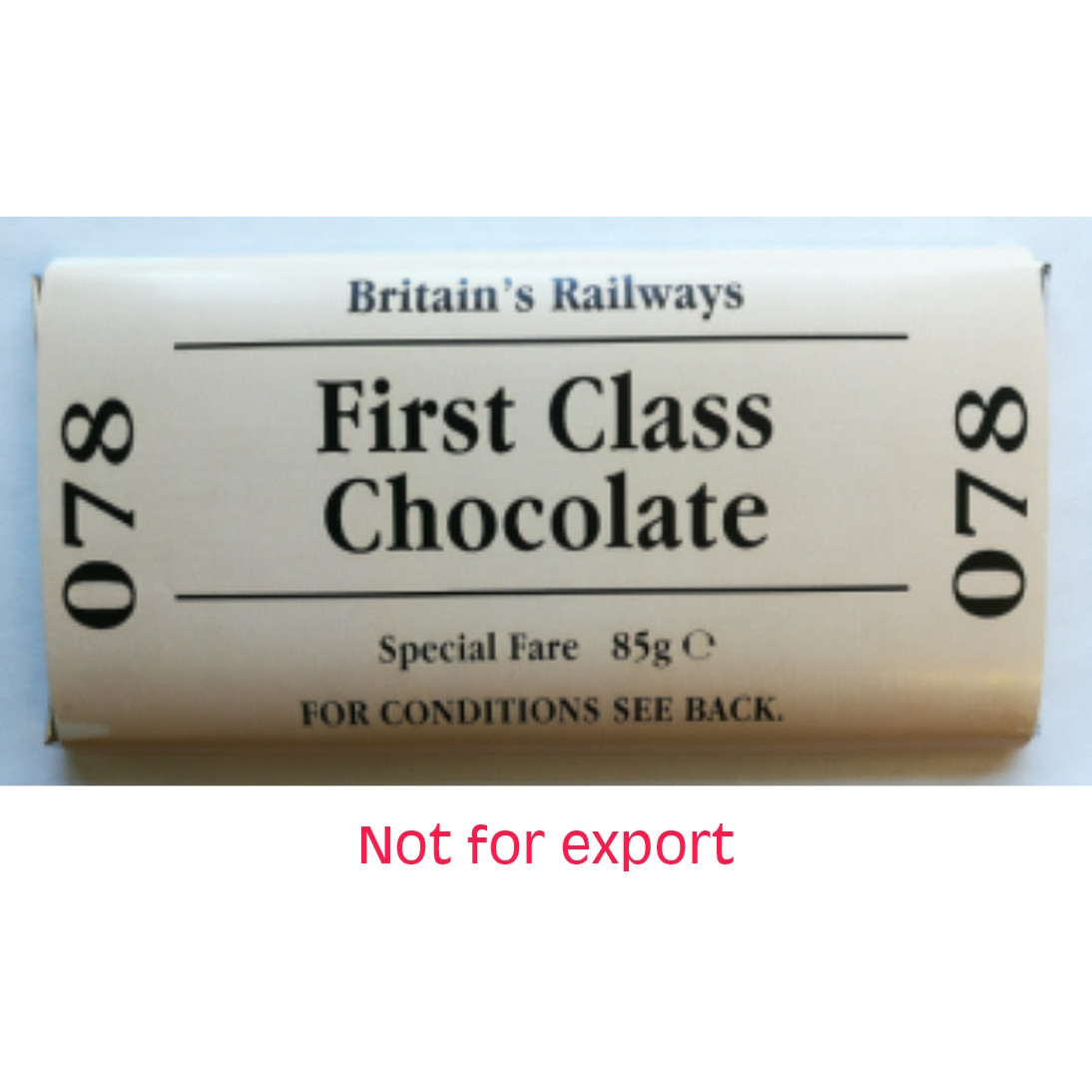 First Class Chocolate Bars (85g) (BB End 03/27)