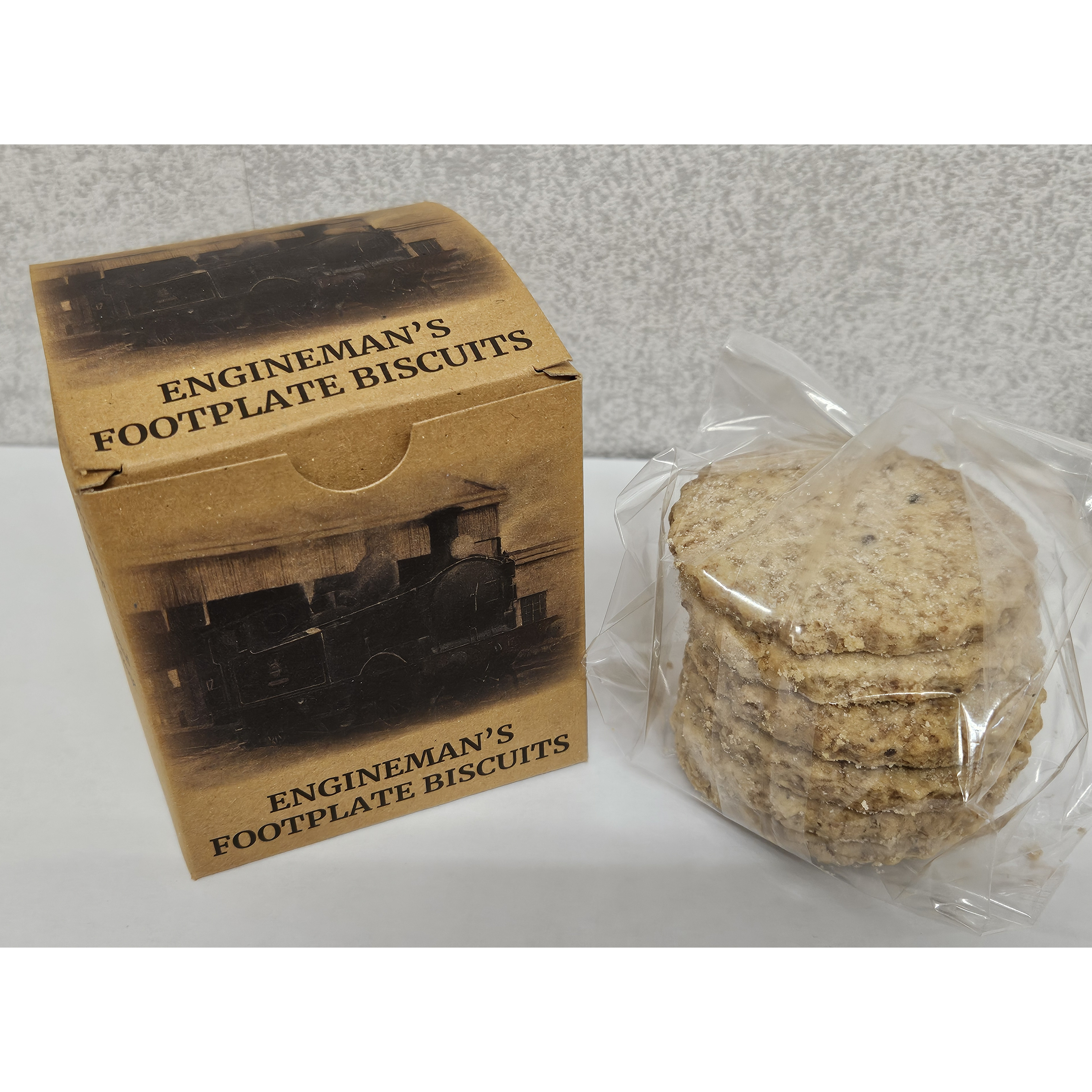 Engineman's Footplate Biscuits - Pack of 6 (120g) (NEW)