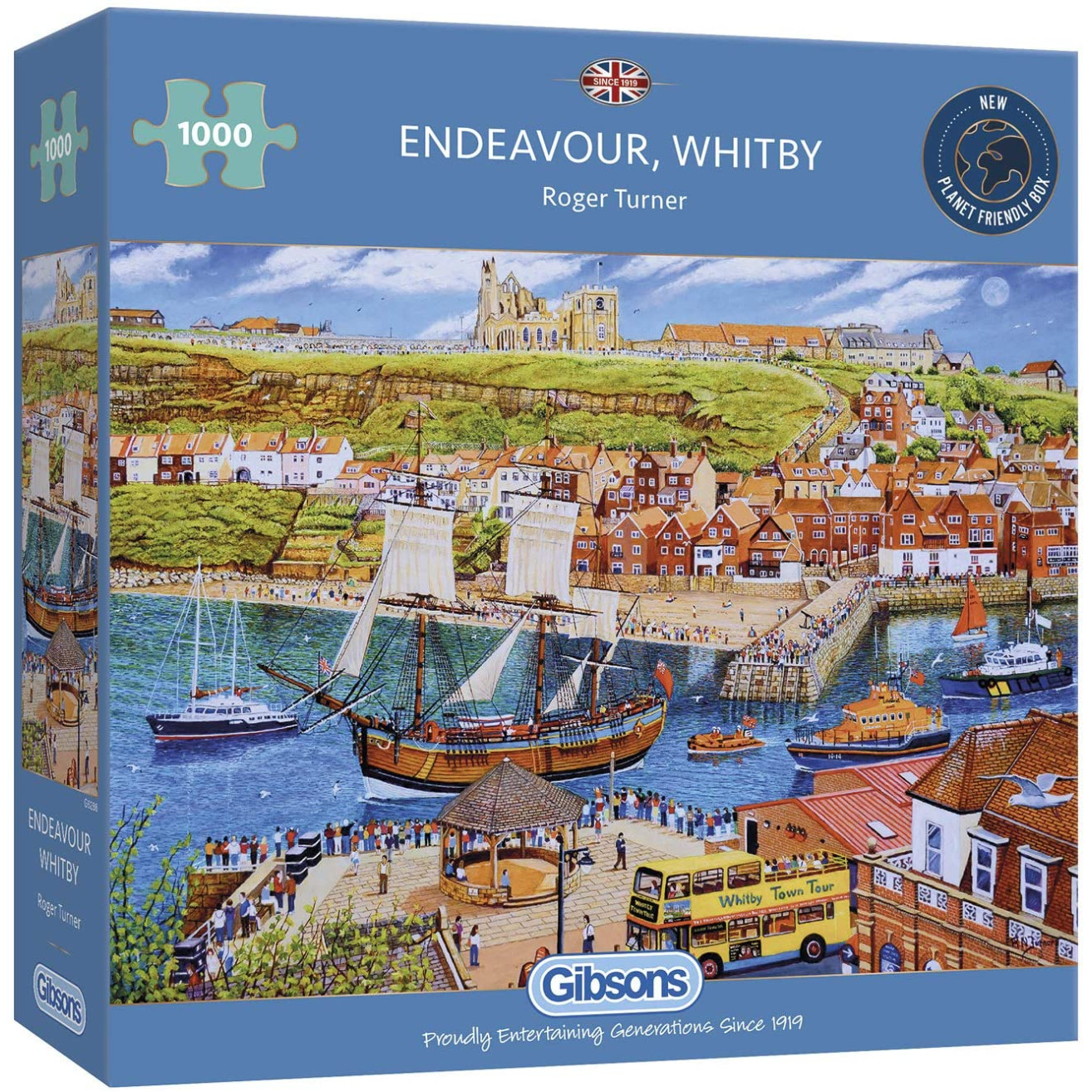 Jigsaw: Endeavour Whitby (500 pce in Gift Box) (E.O.L.) - SAVE 1/3RD !!