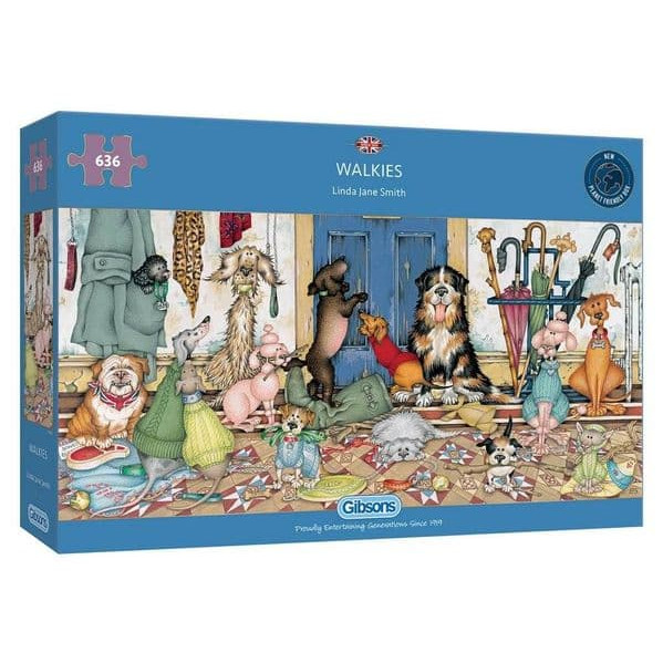 Jigsaw: Walkies (636 pce) (E.O.L.) - SAVE 1/3RD !!