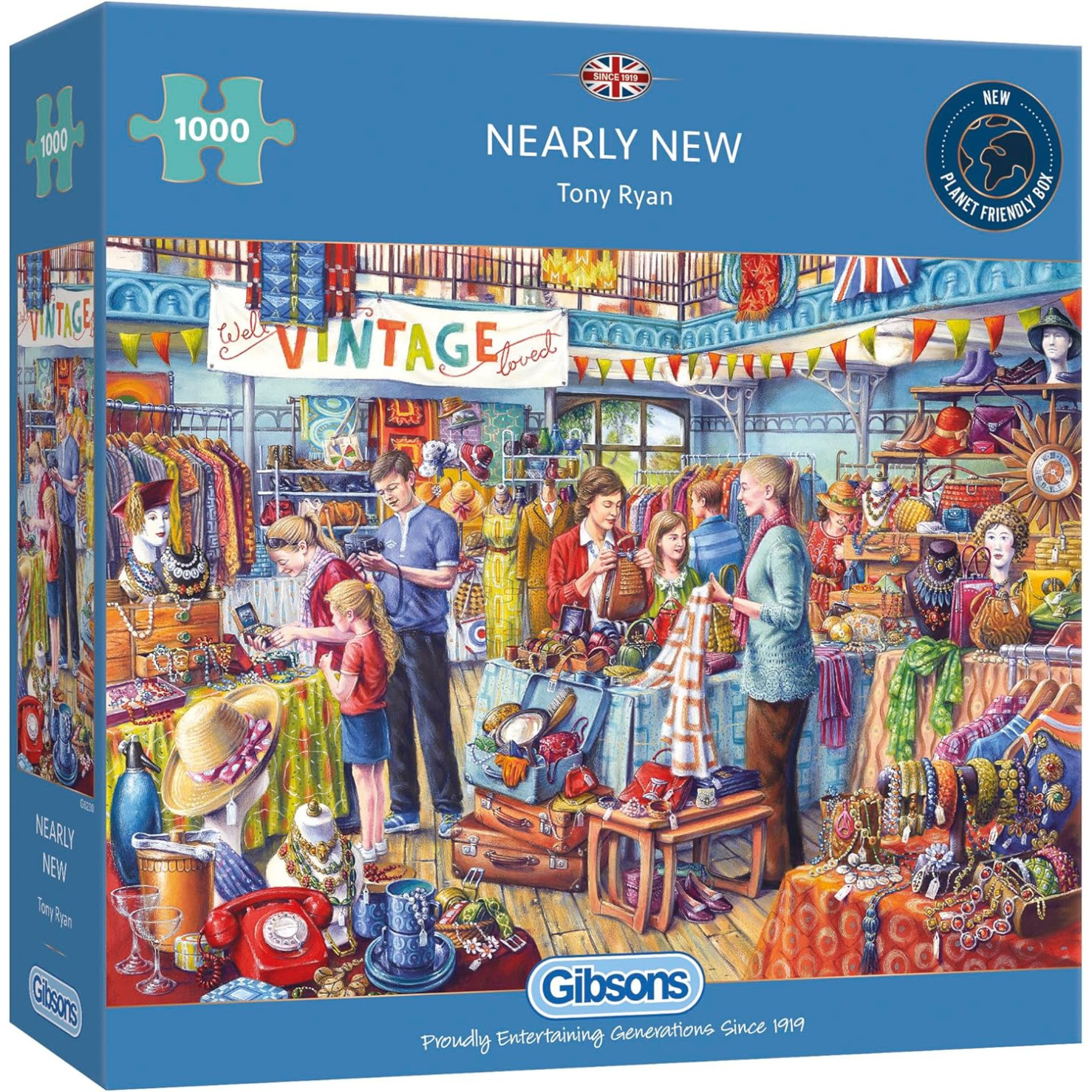Jigsaw: Nearly New (1000 pce) (E.O.L.) - SAVE 1/3RD !!