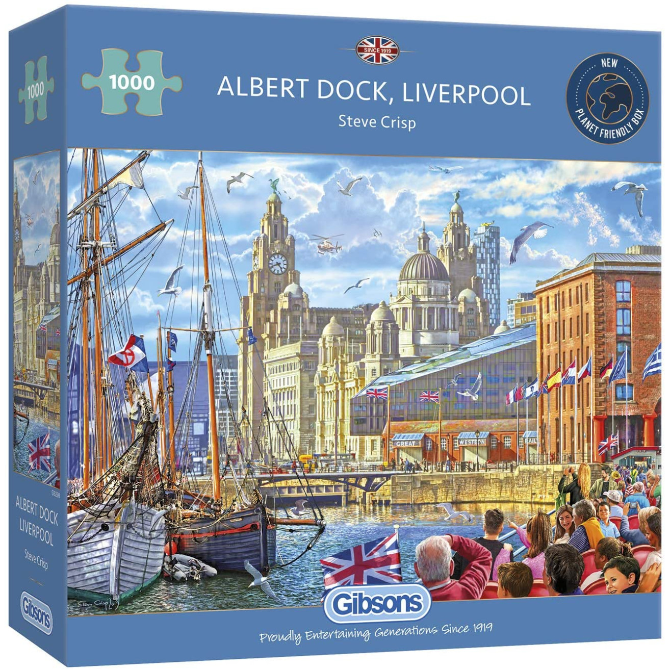 Jigsaw: Albert Dock Liverpool (1000 pce) (E.O.L.) - SAVE 10% !!