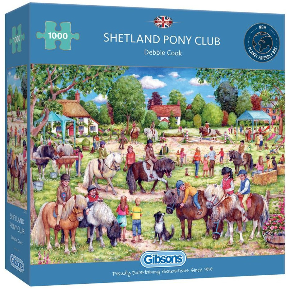 Jigsaw: Shetland Pony Club (1000 pce) (E.O.L.) - SAVE 1/3RD !!