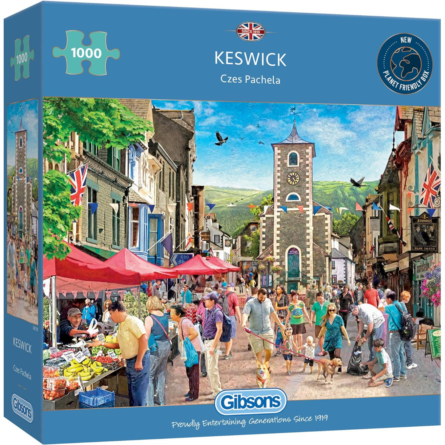 Jigsaw: Keswick (1000 pce) (E.O.L.) - SAVE 1/3RD !!