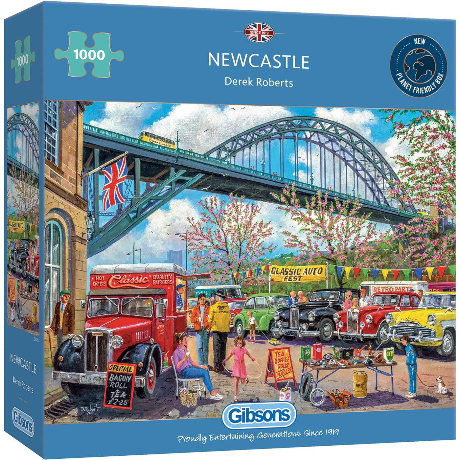 Jigsaw: Newcastle (1000 pce) (E.O.L.) - SAVE 1/3RD !!