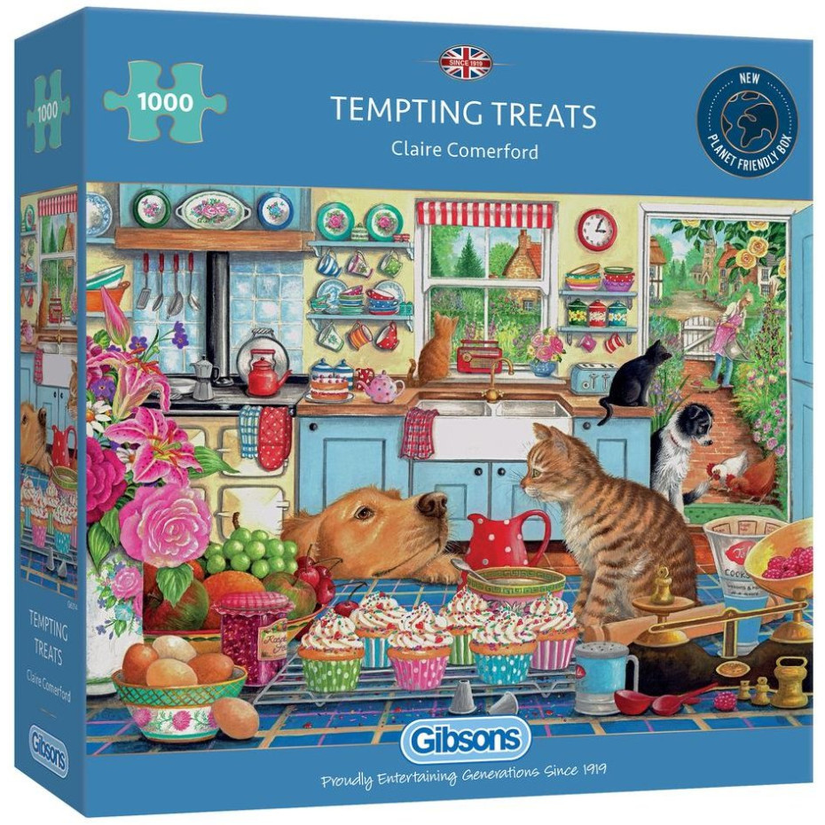 Jigsaw: Tempting Treats (1000 pce) (E.O.L.) - SAVE 1/3RD !!