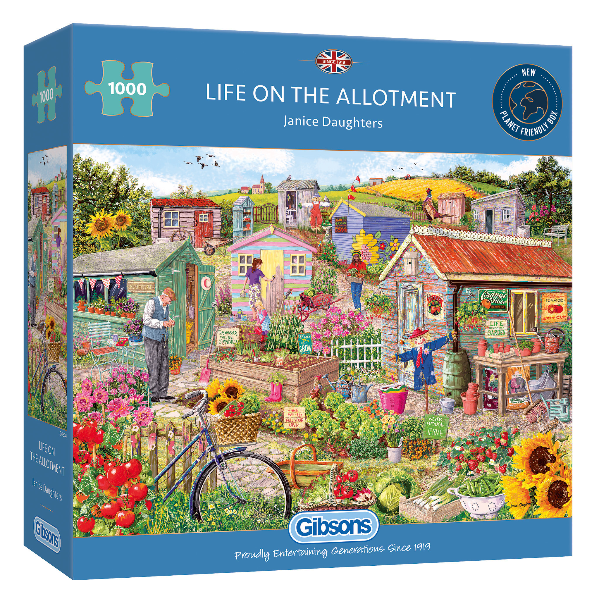 Jigsaw: Life on the Allotment (1000 pce)